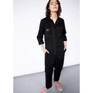 WILDFANG THE ESSENTIAL LONG SLEEVE COVERALL JUMPSUIT SIZE XS